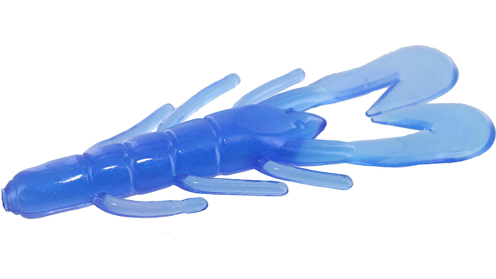 Zoom U-V Speed Craw, 12 Pack, 3.5in, Killer Blue, 080347X