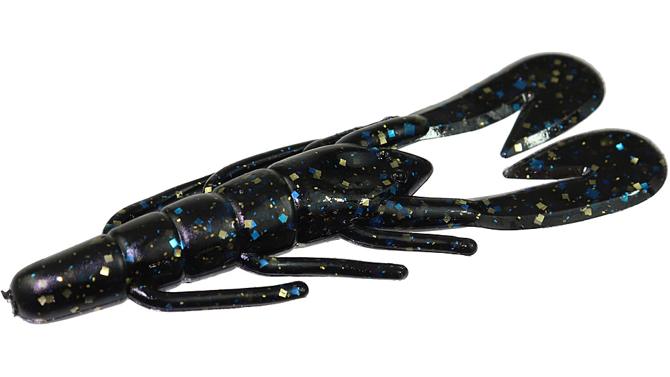 Zoom U-V Speed Craw, 12 Pack, 3.5in, Late Nite Gold, 080393X