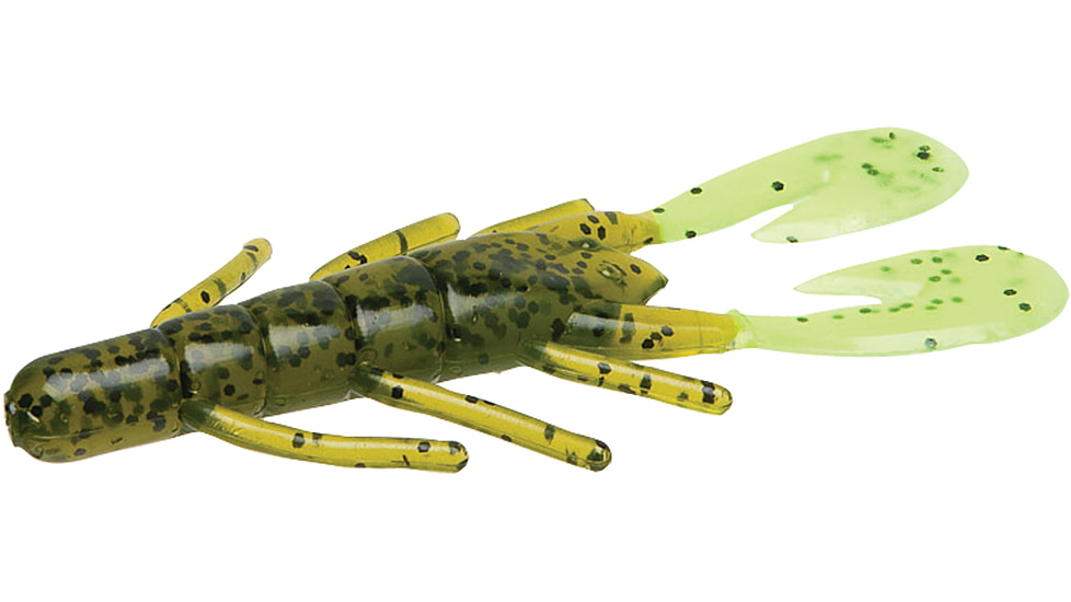 Zoom U-V Speed Craw, 12 Pack, 3.5in, Watermelon/Chart, 080051X