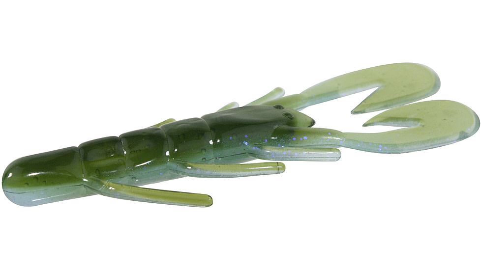 Zoom U-V Speed Craw, 12 Pack, 3.5in, Watermelon Moondust, 080363X