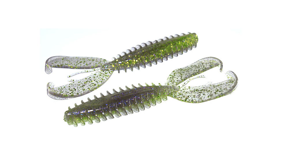 Zoom Z-Craw, 6 Pack, 4.5in, Electric Shiner, 127390X