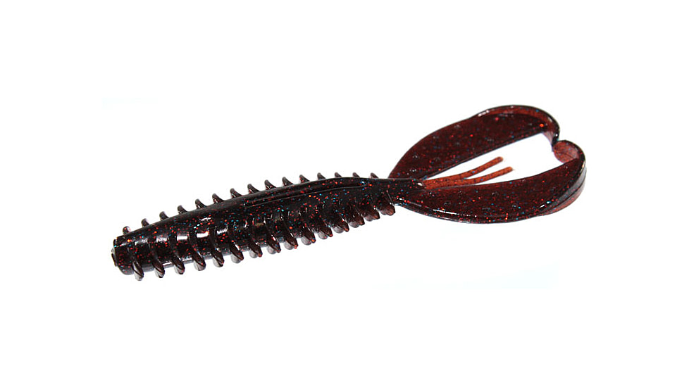 Zoom Z-Craw, 6 Pack, 4.5in, Glitter Bomb, 127392X