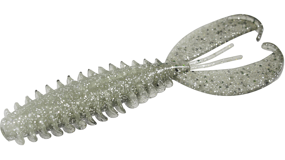 Zoom Z-Craw, 6 Pack, 4.5in, Green Flash, 127351X