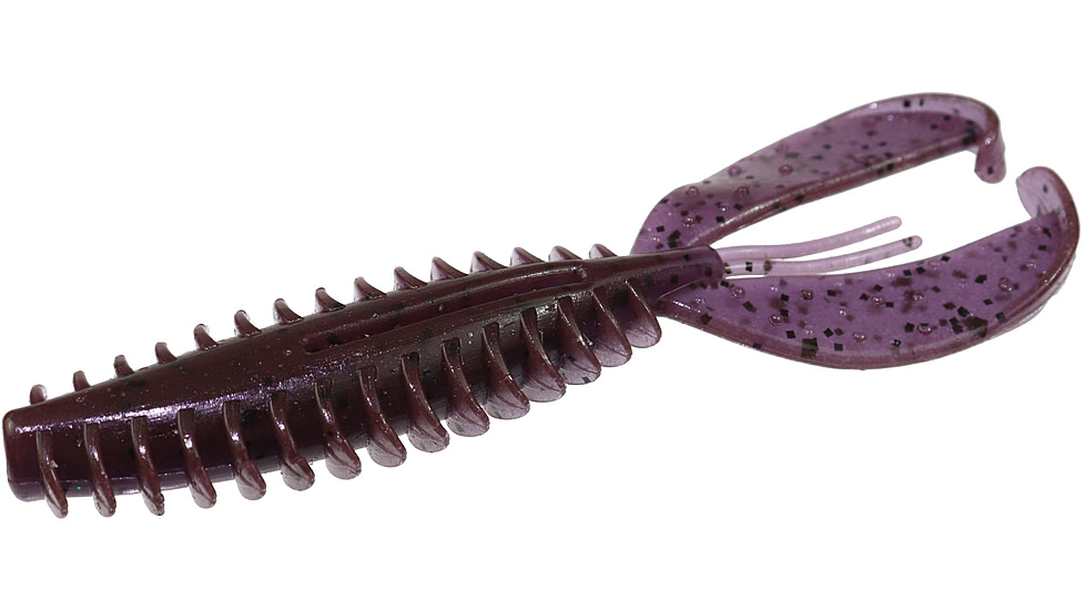 Zoom Z-Craw, 6 Pack, 4.5in, Purple Pumpkin, 127432X