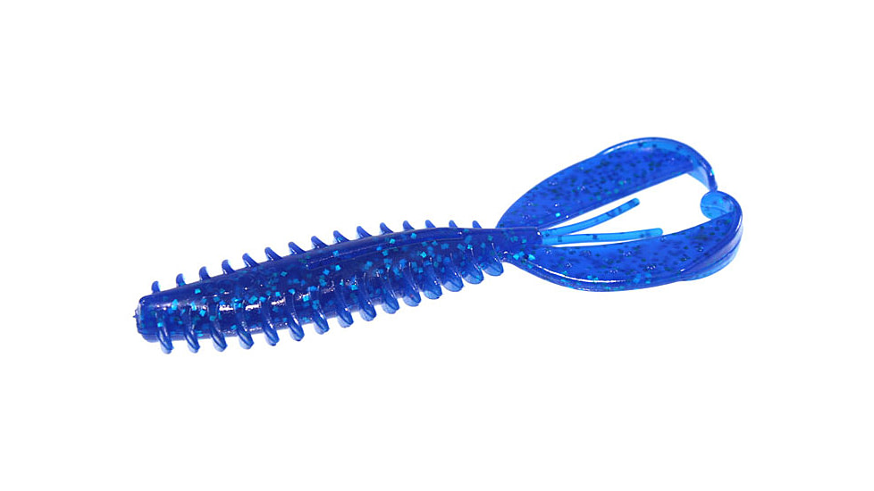 Zoom Z-Craw, 6 Pack, 4.5in, Sapphire Blue, 127110
