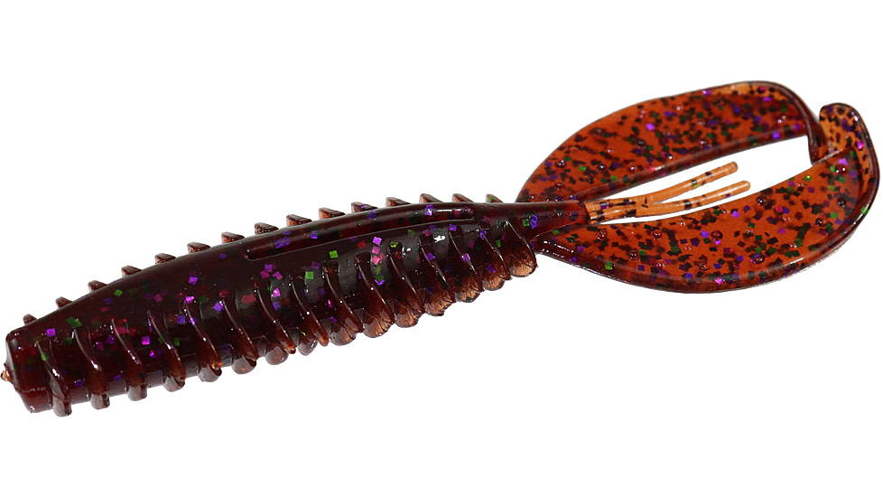 Zoom Z-Craw, 6 Pack, 4.5in, Scuppernong Candy, 127326X