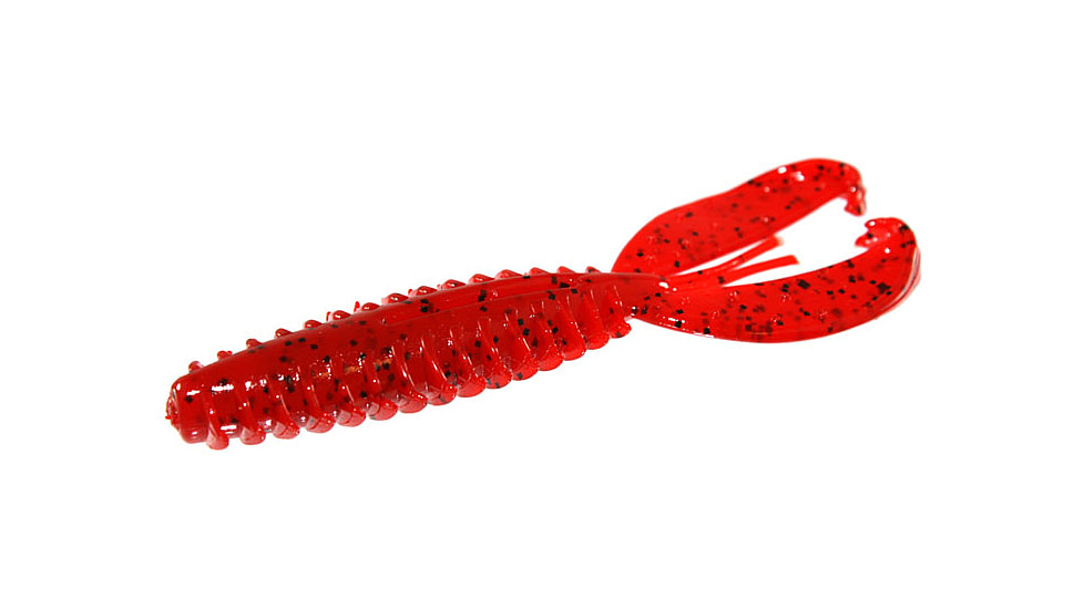 Zoom Z-Craw, 6 Pack, 4.5in, Tomato Seed, 127084X