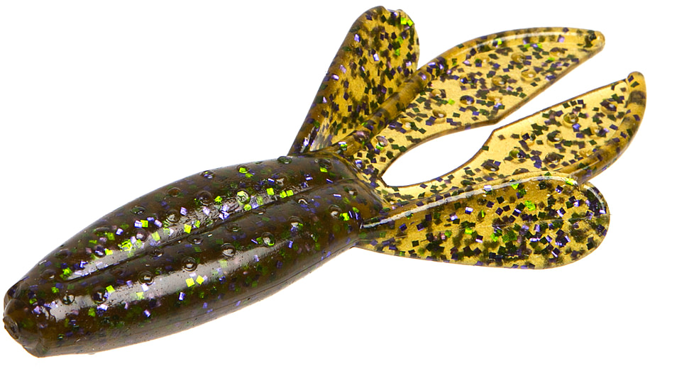 Zoom Z-Hog Creature Bait, 8 Pack, 4in, Watermelon Candy, 119120X