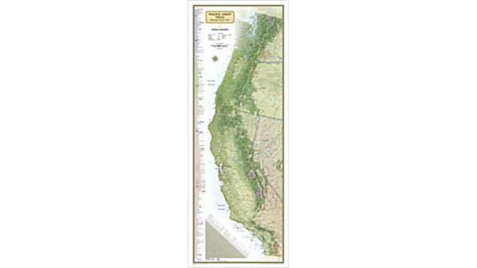 Pacific Crest Trail Reference Map