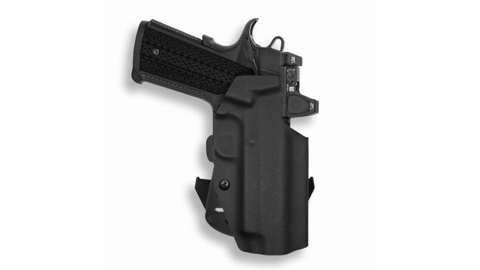 We the People Holsters Springfield 1911 4 45Acp With Rail Only Red Dot Optic Cut Owb Holster 9220B3E3, 4522722492514