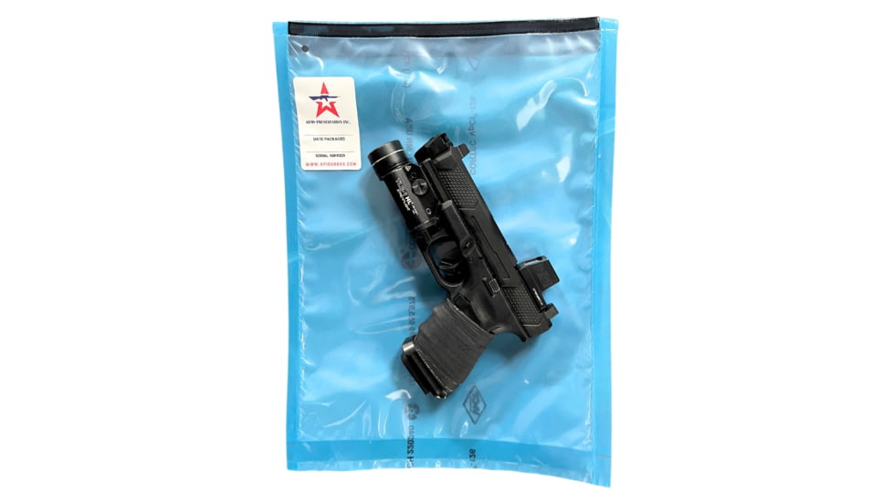 Breakthrough Clean Technologies Anti Rust Pistol Storage CCW Bag, Multi, 11x15 inch, FSP001