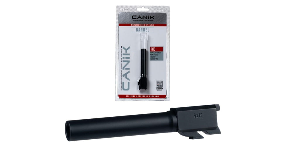 Century Arms Canik Steel Drop in Barrel for Select 9mm Canik Pistols Compact Black 56DAD228, YCPACN0003