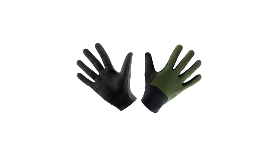 GOREWEAR Zone Gloves in Utility Green Large 5EA74004, 101083-BH00-8