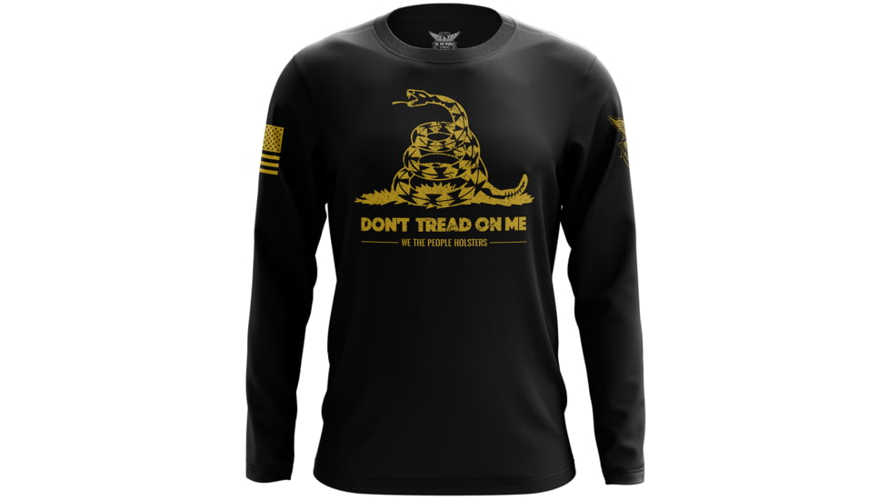 We the People Holsters Dont Tread On Me Gadsden Flag Long Sleeve Shirt 704AC92A, 4522064150626