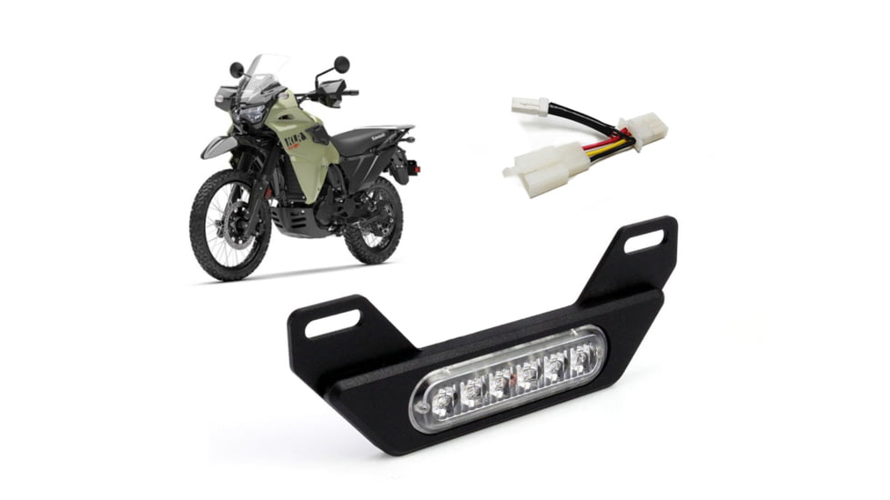 Denali Electronics Brake Lights, plug-play-b6-brake-light-for-kawasaki-klr650