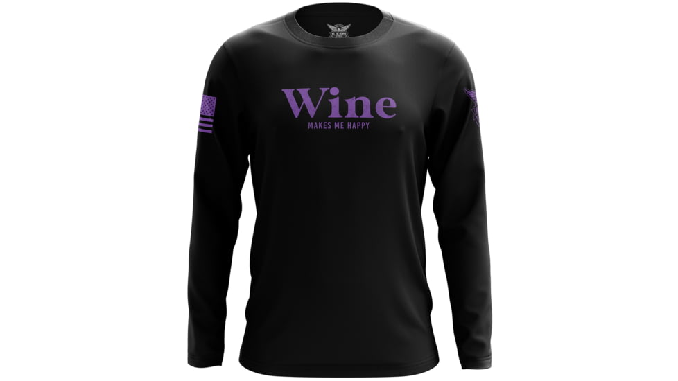 Wethepeopleholsters.Com Wine Makes Me Happy Long Sleeve Shirt, wine-makes-me-happy-long-sleeve-shirt