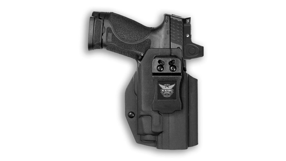 We the People Holsters Smith &amp; Wesson M&amp;P / M2.0 4/4.25 Compact 9/40 Manual Safety With Streamlight Tlr-8/8A Light Red Dot Optic Cut Iwb Holster F14813ED, 6879955026018
