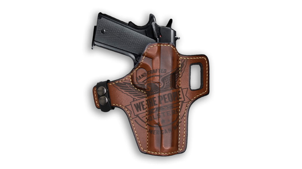 We the People Holsters Springfield 1911 5 No Rail Only Independence Leather Owb Holster 3BE24197, 6813826809954