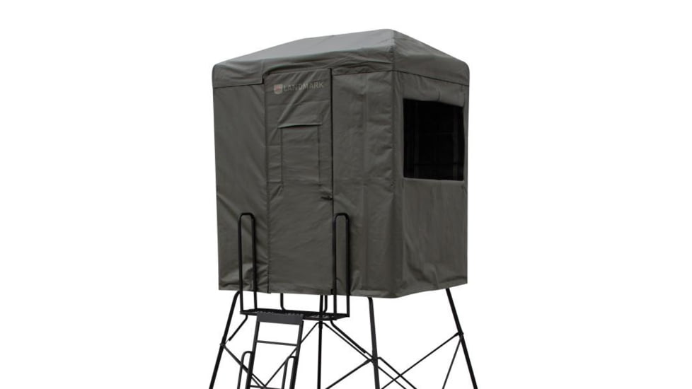 Barronett Blinds Rivers Edge Landmark 550 Shooting House Tower Blind FFB1B8FB, QRLM550B