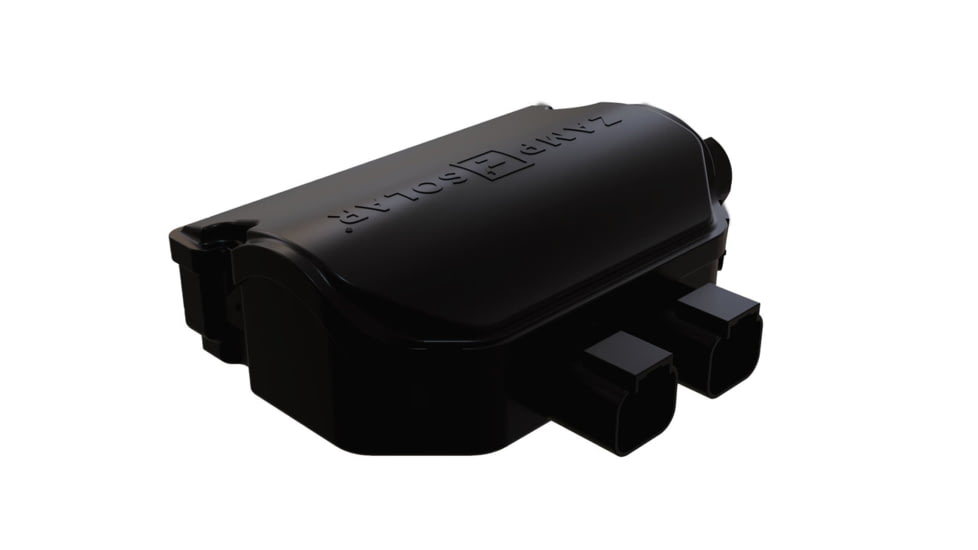Zamp Solar ATP Two Port Roof Cap Combiner Box 50 Amp Max, Black, One Size, CAP1001