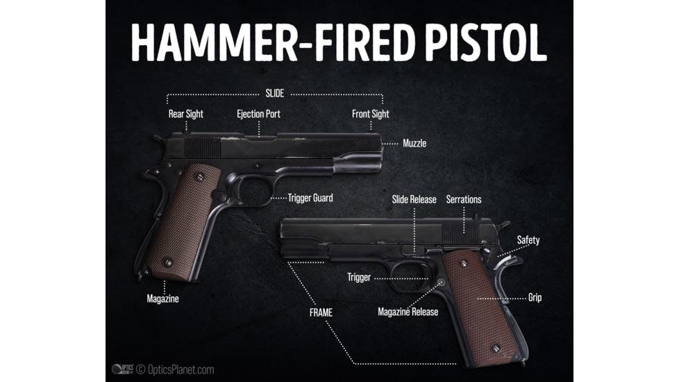 hammer fired pistol parts