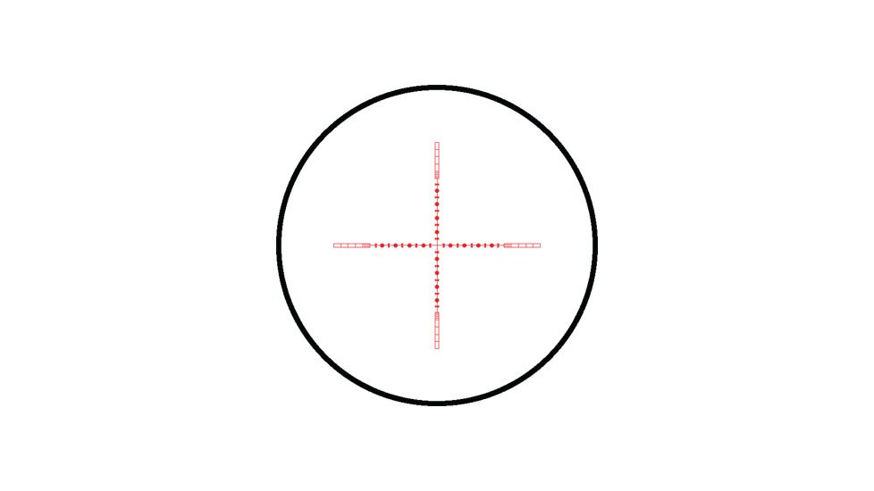 10x1/2 Mil Dot Reticle