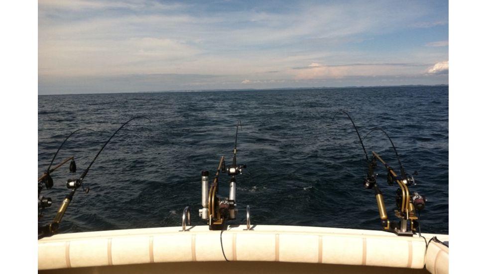 Trolling for Salmon and Steelhead aboard &quot;Lure Me&quot;