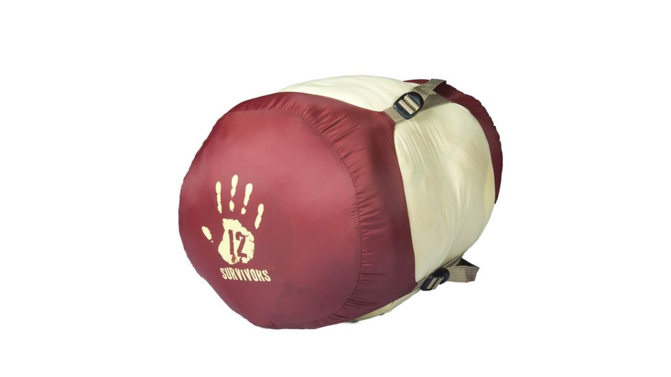 12 Survivors 20F Terra Pod Mummy Sleeping Bag - Regular TS48000R