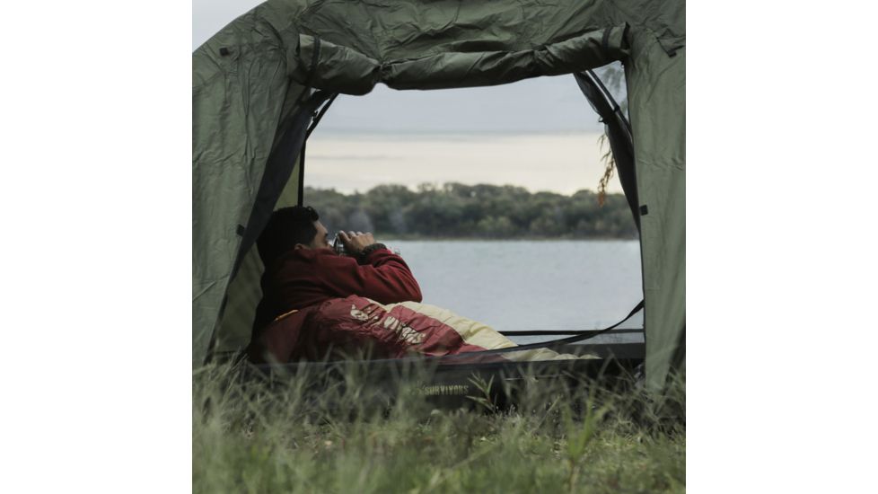 12 Survivors 20F Terra Pod Mummy Sleeping Bag - Regular, TS48000R