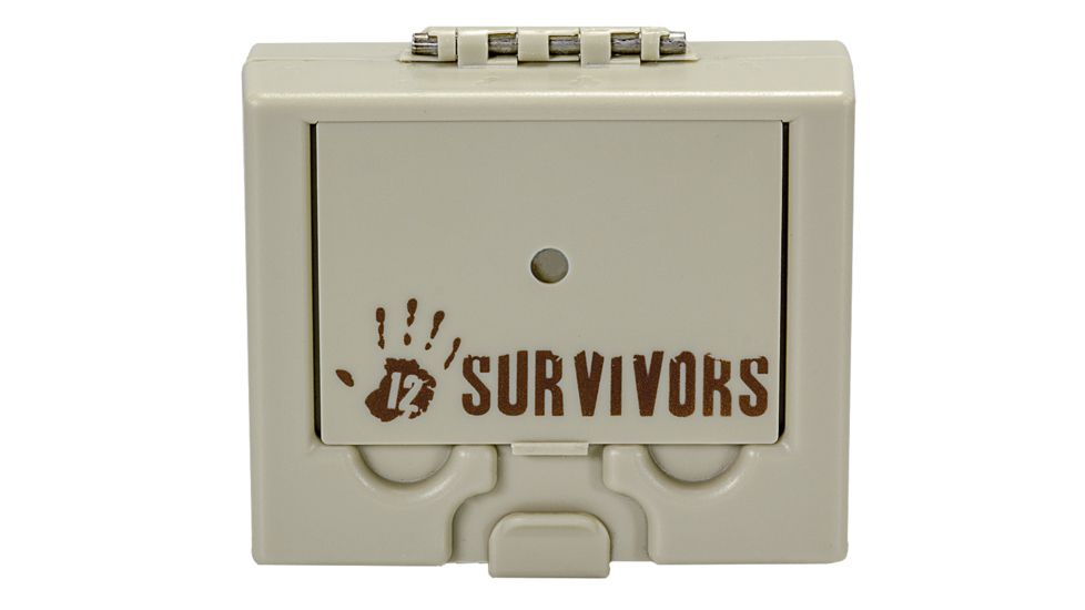 12 Survivors 43 Piece Mini Bug Out Box, Tan TS45000