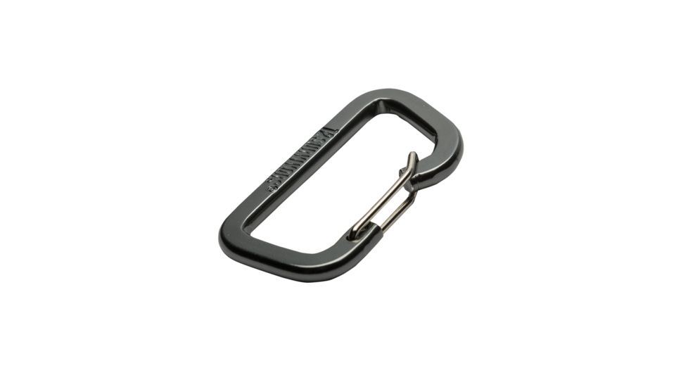 12 Survivors Carabiner, Gray, TS79002