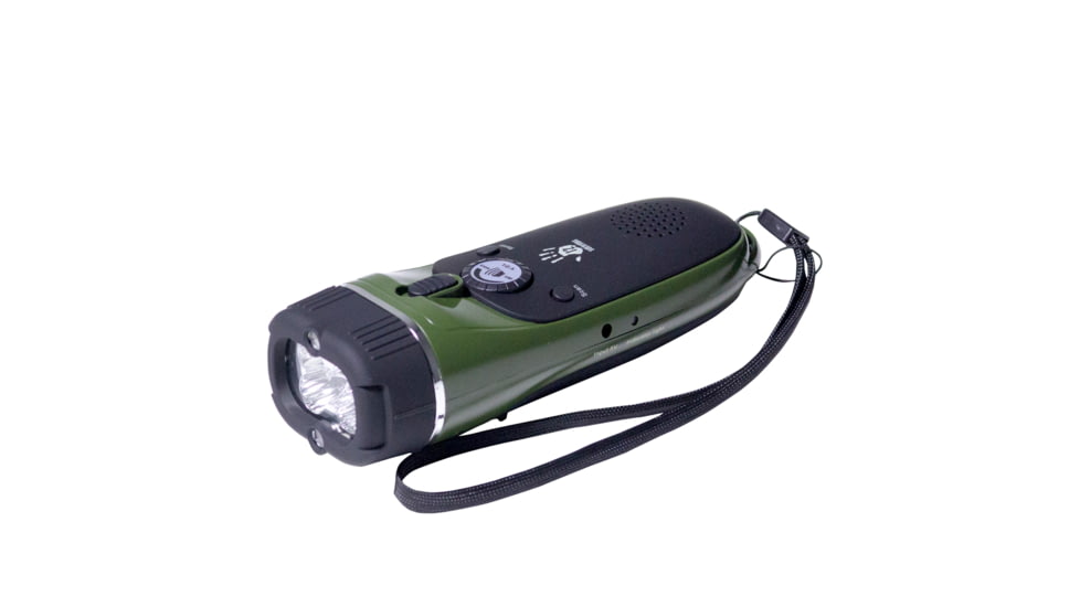12 Survivors Emergency Hand Crank Radio/Flashlight TS23000