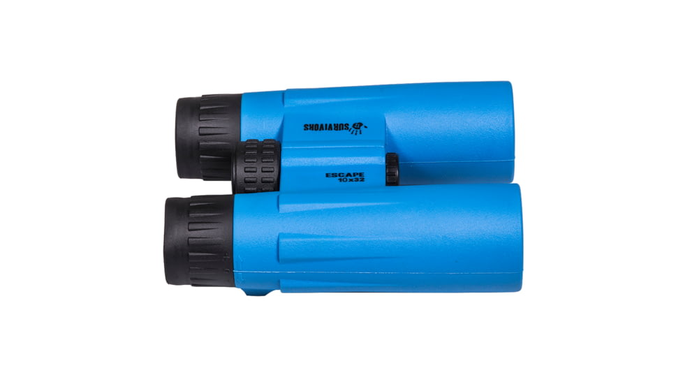 12 Survivors Escape 10x32 Binocular, Blue, TS12021B