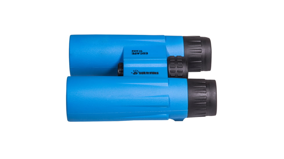 12 Survivors Escape 10x32 Binocular, Blue, TS12021B