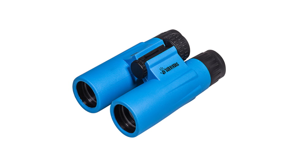 12 Survivors Escape 10x32 Binocular, Blue, TS12021B