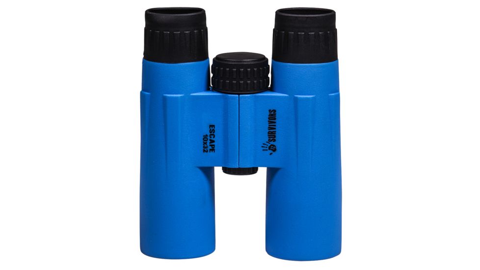 12 Survivors Escape 10x32 Binocular, Blue TS12021B