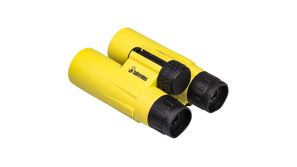 12 Survivors Escape 10x32 Binocular, Yellow, TS12021Y