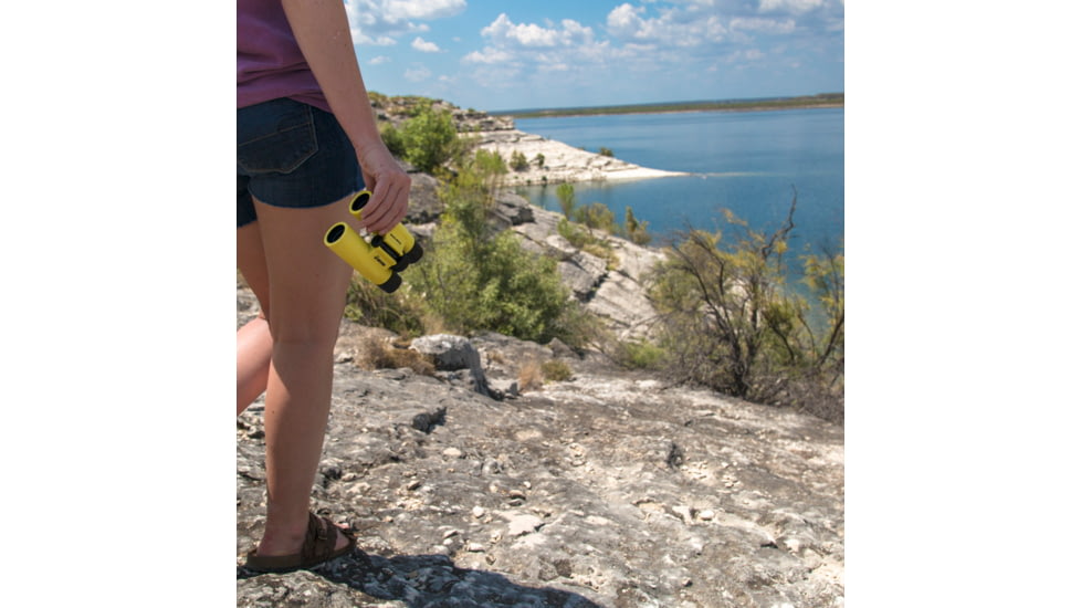 12 Survivors Escape 10x32 Binocular, Yellow, TS12021Y