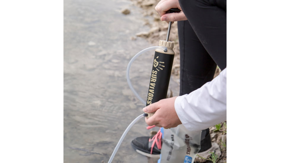 Hand-Pump Water Filter