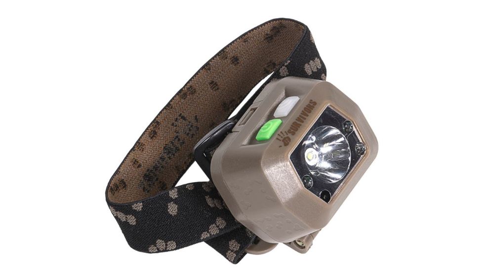 12 Survivors Ignite-110 Lumens Headlamp TS23003