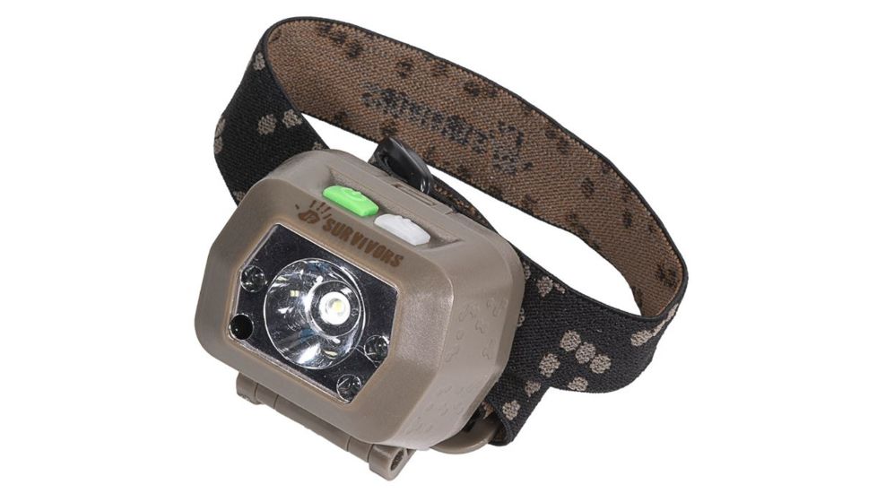 12 Survivors Ignite-110 Lumens Headlamp TS23003