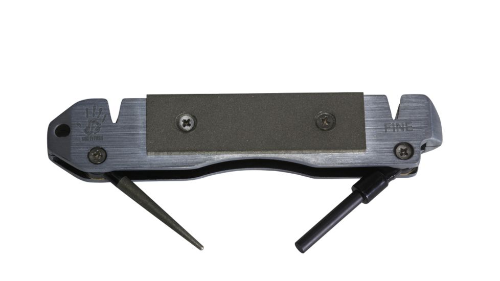 12 Survivors Knife Sharpener &amp; Fire Starter TS76001