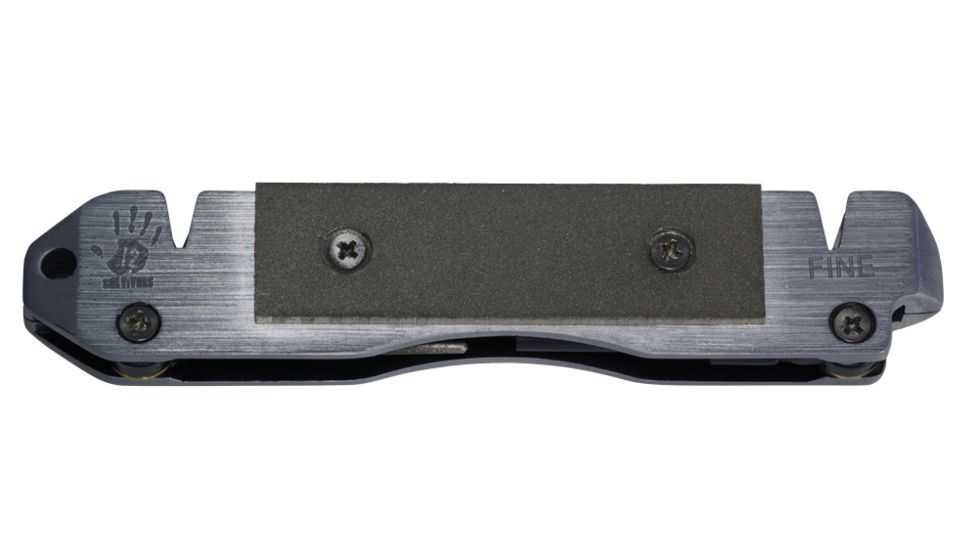 12 Survivors Knife Sharpener &amp; Fire Starter TS76001