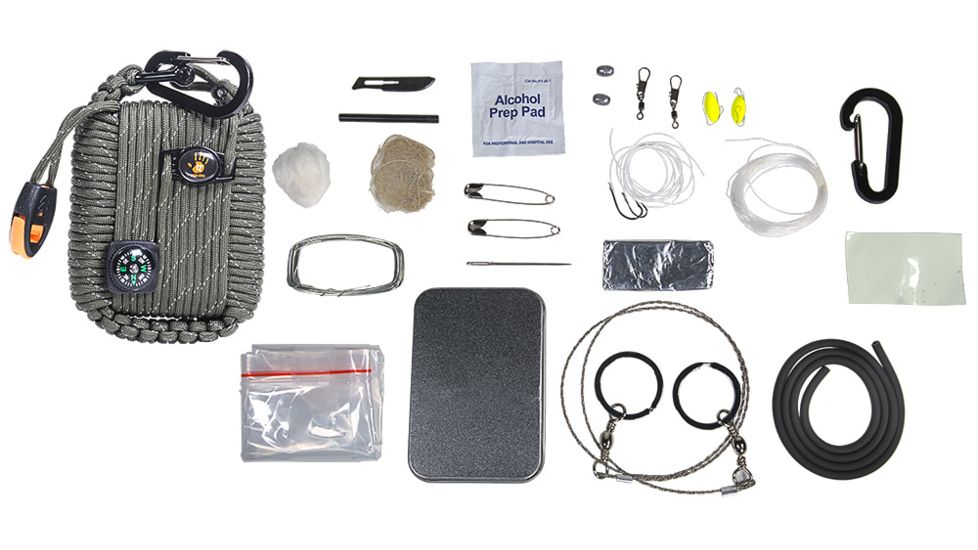 12 Survivors Paracord Survival Pod TS24002