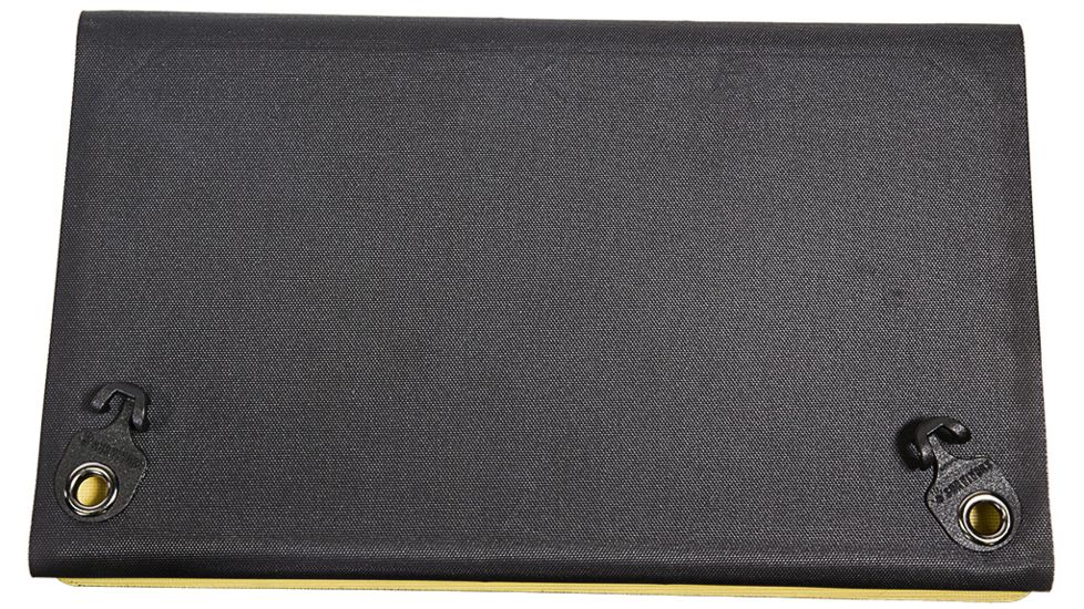 12 Survivors SolarFlare 16 Solar Charging Panel, 15.9 Watt Capacity, Black, 10.1in x 19in, TS28002