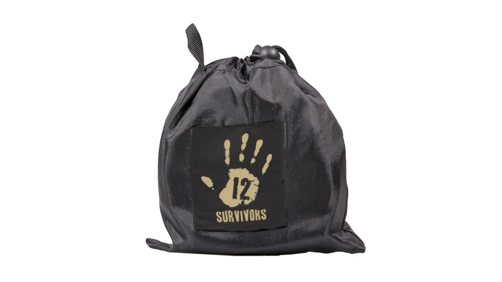 12 Survivors Tree Nook Replacement Straps, Black, TS75004.001