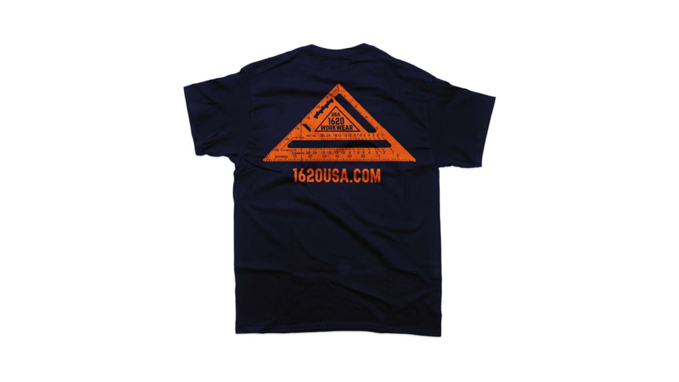 1620 Workwear Speed Square Shirt Short Sleeve 5C97BD40, Uniform Blue, Small, SST4NS