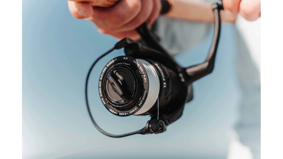 Rapala AL13 Spinning Reel 5.2:1 Power Ratio, Salt, Black, 3, AL13-5.2-3.0