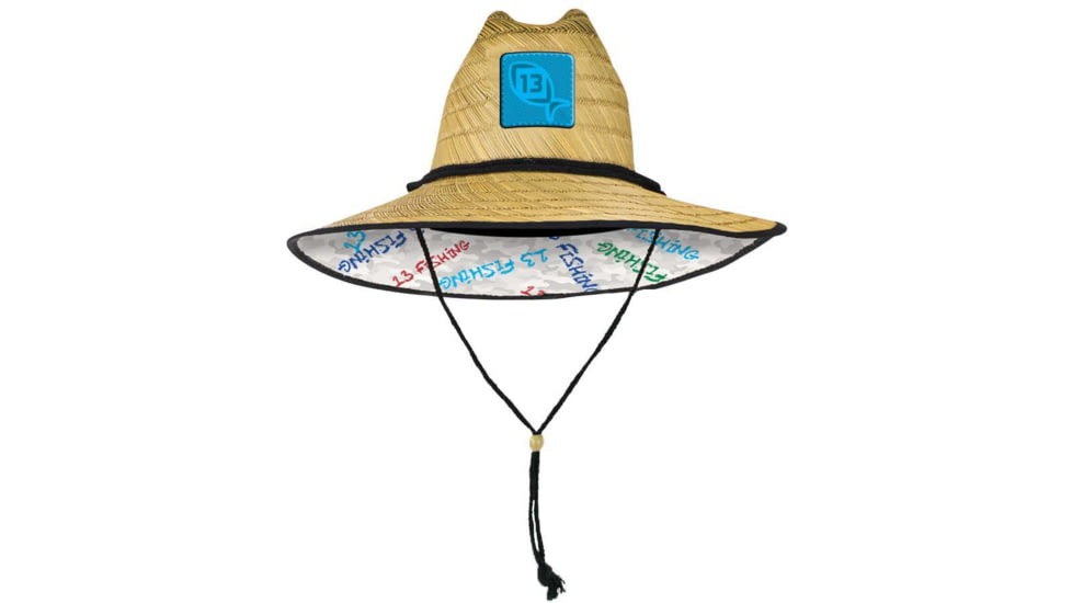 Rapala Ambition Sun Shade Straw Youth Sun Hat - Men's, Tan, One Size, YHS1