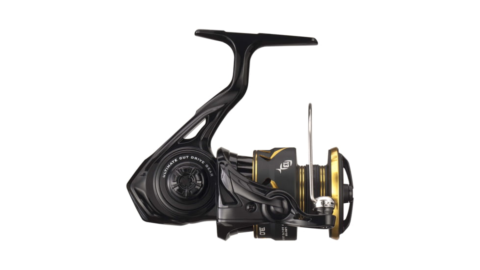 Rapala Axum Spinning Reel 6.2:1 Gear Ratio, Salt, Fresh, Black, 3, AX-6.2-3.0